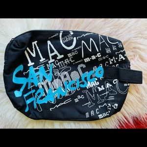 Vintage MAC Cosmetics Makeup Bag